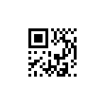M4-M QR code encoding "Vampire Blues", quiet zone of 10
