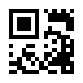 "M3-M Micro QR code encoding 'Rain'"